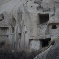 Photo de Turquie - Lunaire Uçhisar en Cappadoce